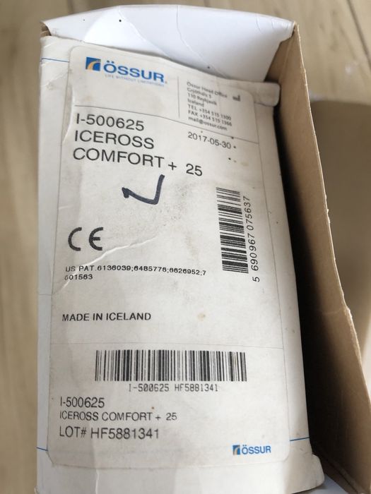 Lej silikonowy Ice Ross Comfort do protezy