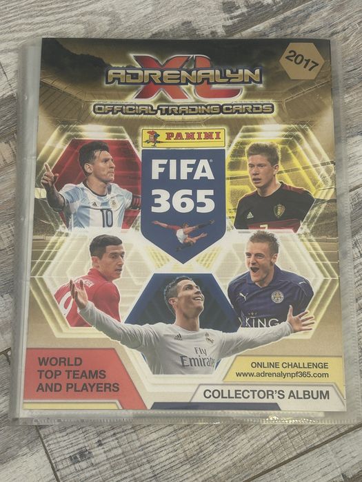 Karty piłkarskie. Panini Adrenalyn XL fifa 365 2017.