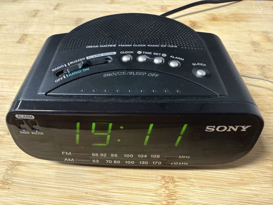Sony ICF-C212 Dream Machine AM/FM