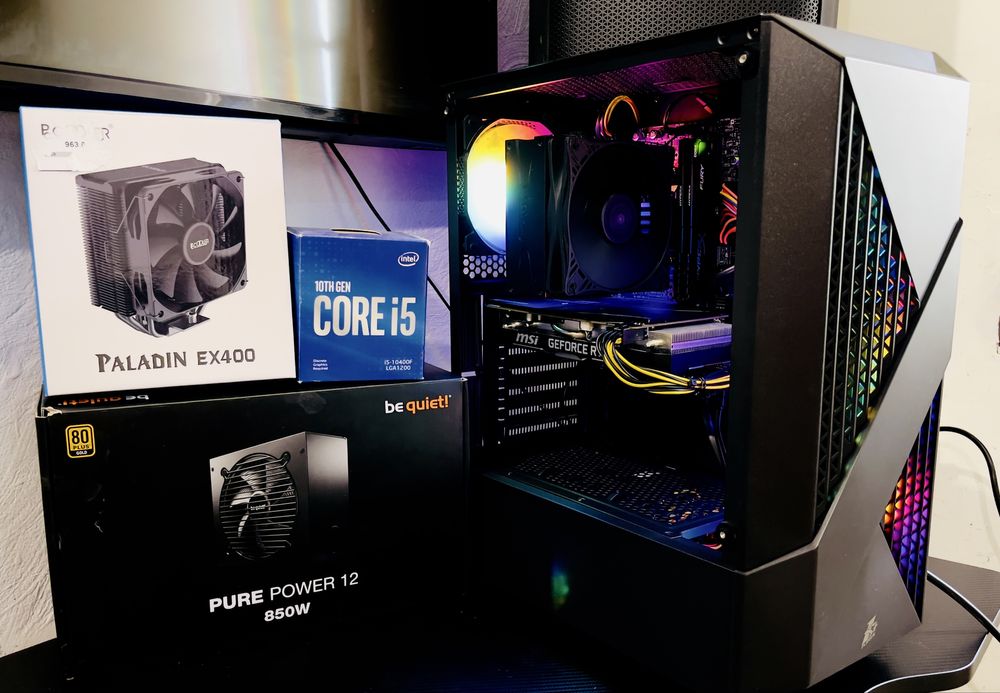 Игровой пк/PC/i5 10400f/RTX 2060/HyperX/SSD+HDD/!