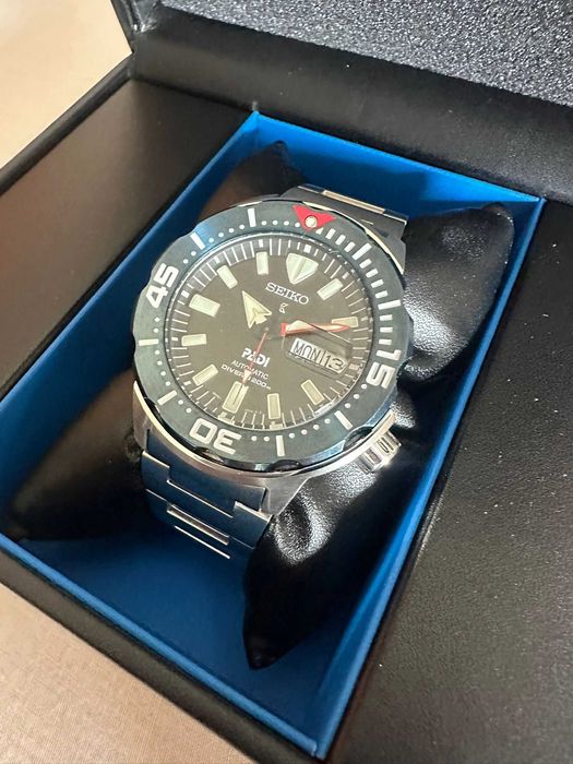 Seiko Prospex Monster PADI automático Diver 200m (ref. SRPE27K1)