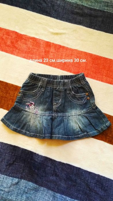 Юбка джинсовая детская новая