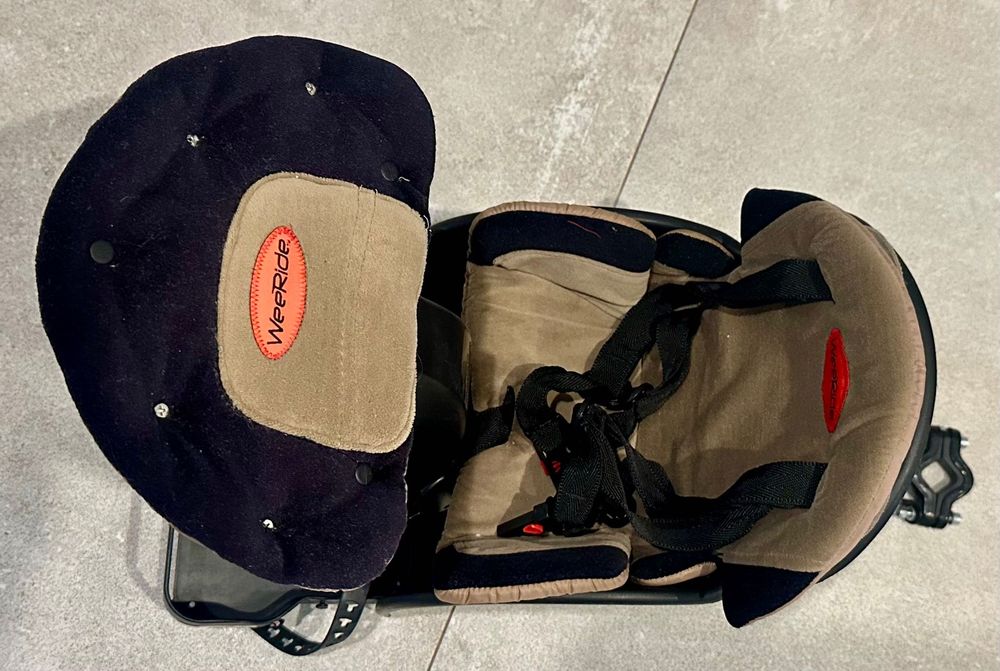 Fotelik rowerowy przedni WEERIDE.