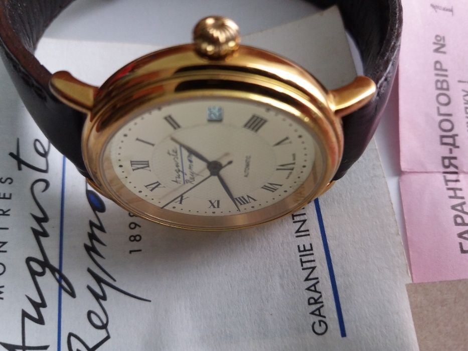 Швейцарський наручний годинник (wrist watch) Auguste Reymond