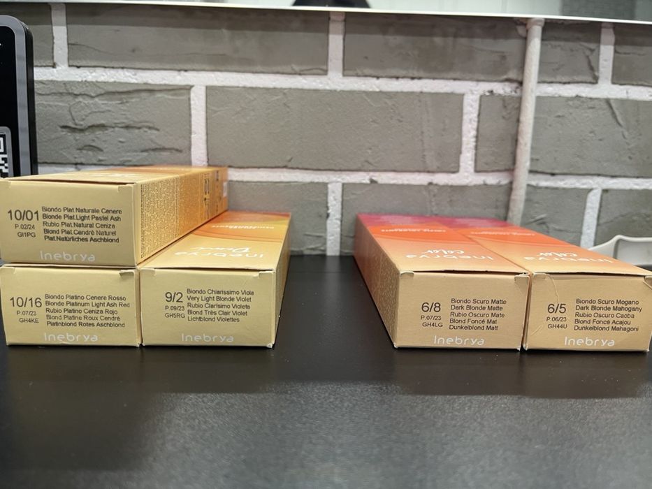 Фарби Inebrya для волосся