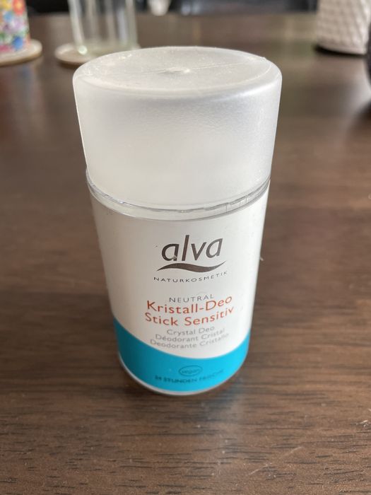 Pedra mineral alúmen desodorizante stick Alva