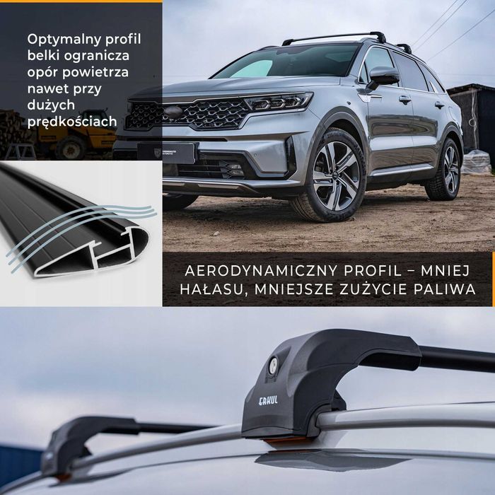 Bagażnik dachowy belki poprzeczki na Renault Talisman Captur Megane