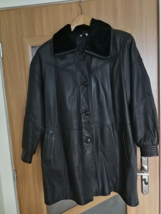 Kurtka skórzana z podpinką