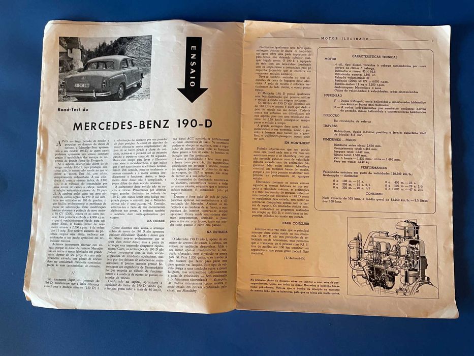 Motor Ilustrado Nº 56-7-8 Agosto - Setembro - Outubro 1959