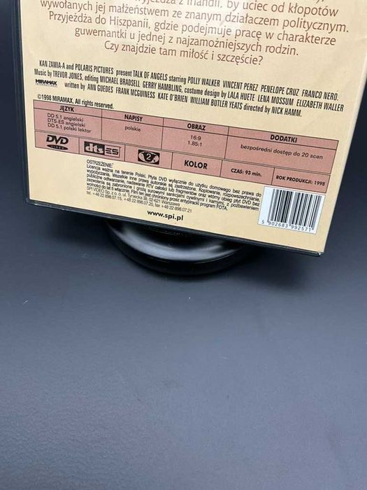 Szepty Aniołów (Talk of Angels) DVD, Penelope Cruz