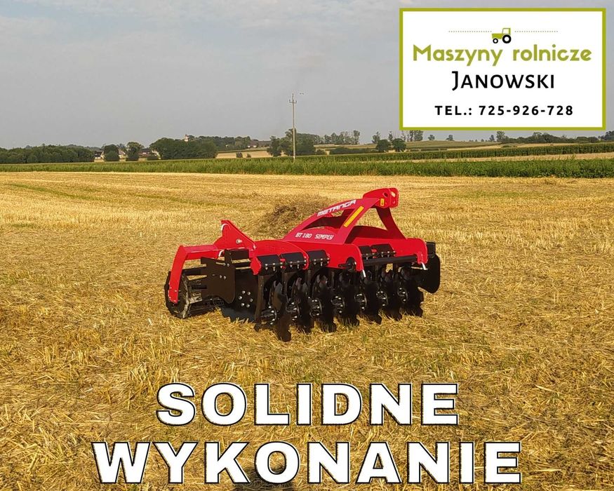 Brona talerzowa od 1.6 mała C360 Ursus, MTZ Pronar, Zetor METANGA