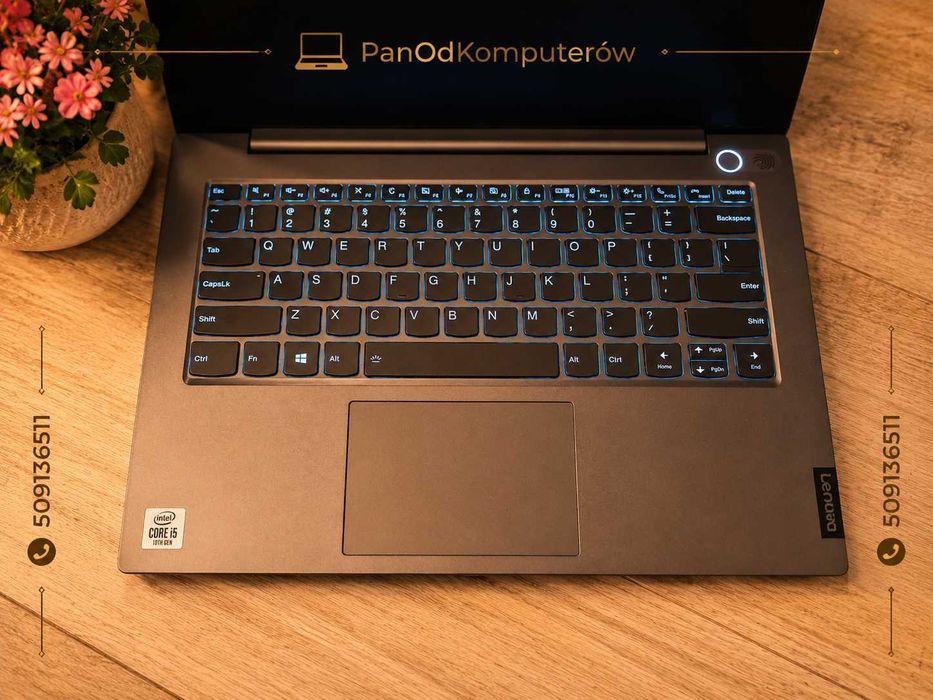 MOCNY Lenovo ThinkBook 14 - i5-10210U / 16 GB DDR4 / 256 SSD / FHD IPS