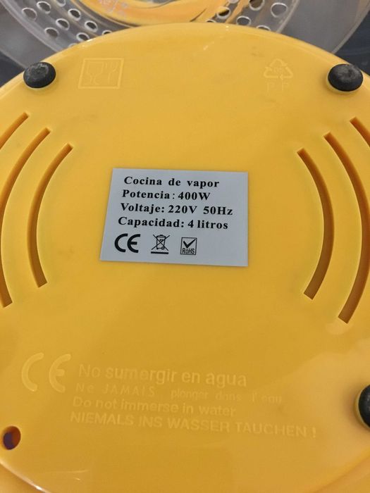 Máquina de cozinhar a vapor