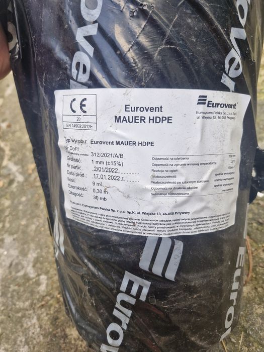 Folia fundamentowa Eurovent