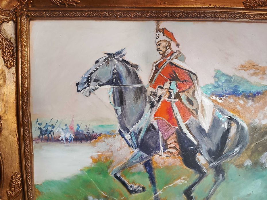 Józef Brandt obraz olejny