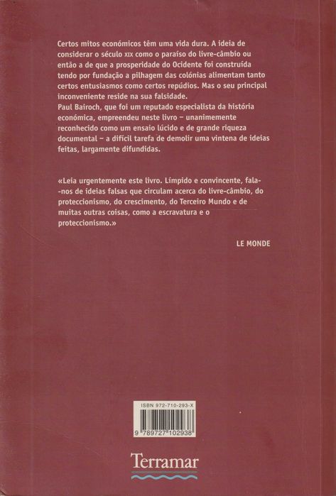 Mitos e Paradoxos da História Económica
