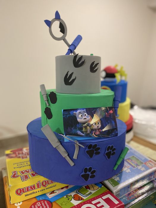 Bolo de aniversario Papel EVA