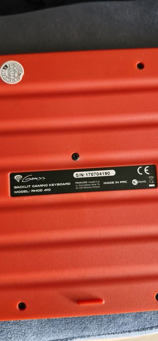 Klawiatura Gamingowa Genesis RHOD 410