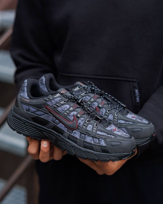 Nike P-6000 Black/Burgundy Crush