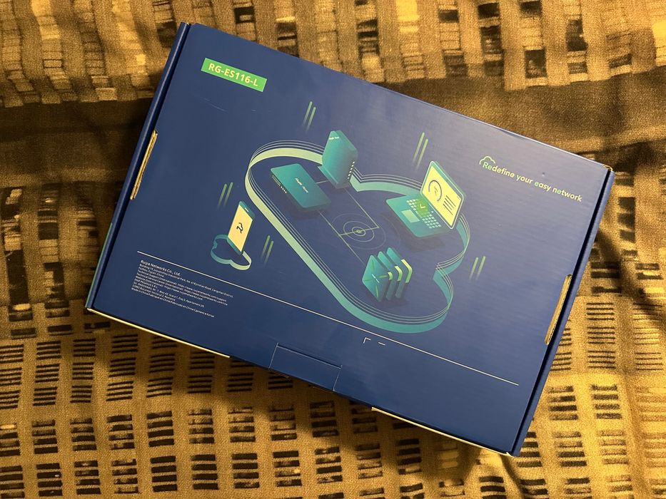 Коммутатор Свіч RG-ES116G-L Потужний, стабільний і дуже надійний