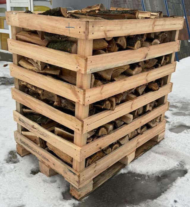 Дрова твердих (ящик 1 складометр) 3000 грн