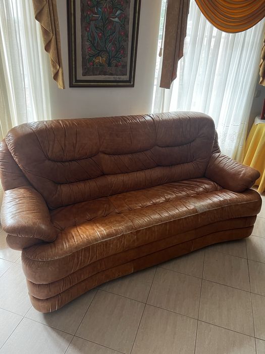 Conjunto sofas e banco