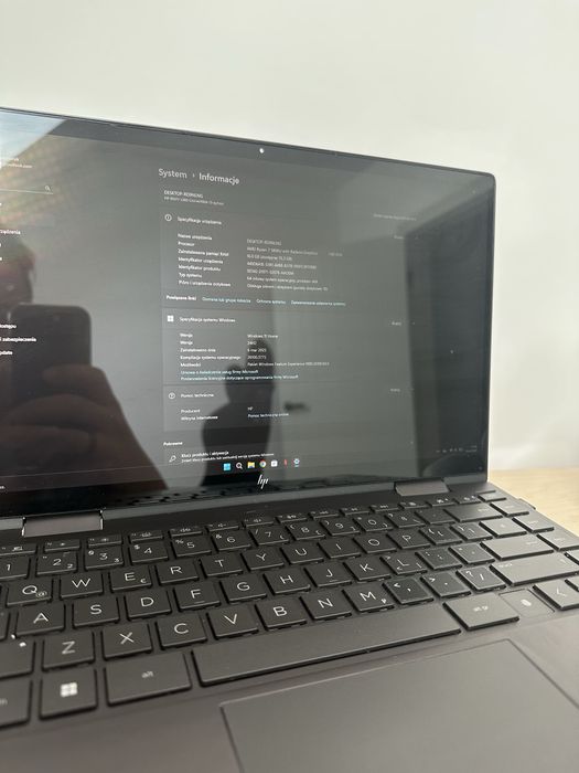 HP envy 13 x360 AMD Ryzen 7 5800U 16GB RAM 1TB SSD W11
