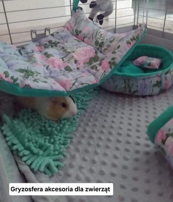 Mata 50 x 30 cm dla gryzonia świnki morskiej królika szynszyla szczura