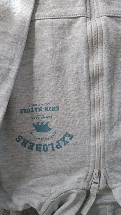 Bluza dresowa z kapturem rozsuwana 134