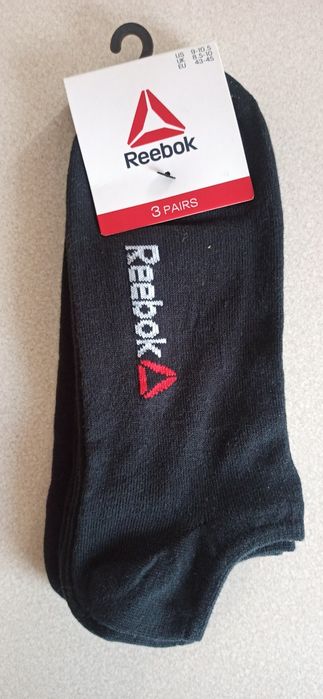 Stopki/skarpetki Reebok  r.43-45 czarne