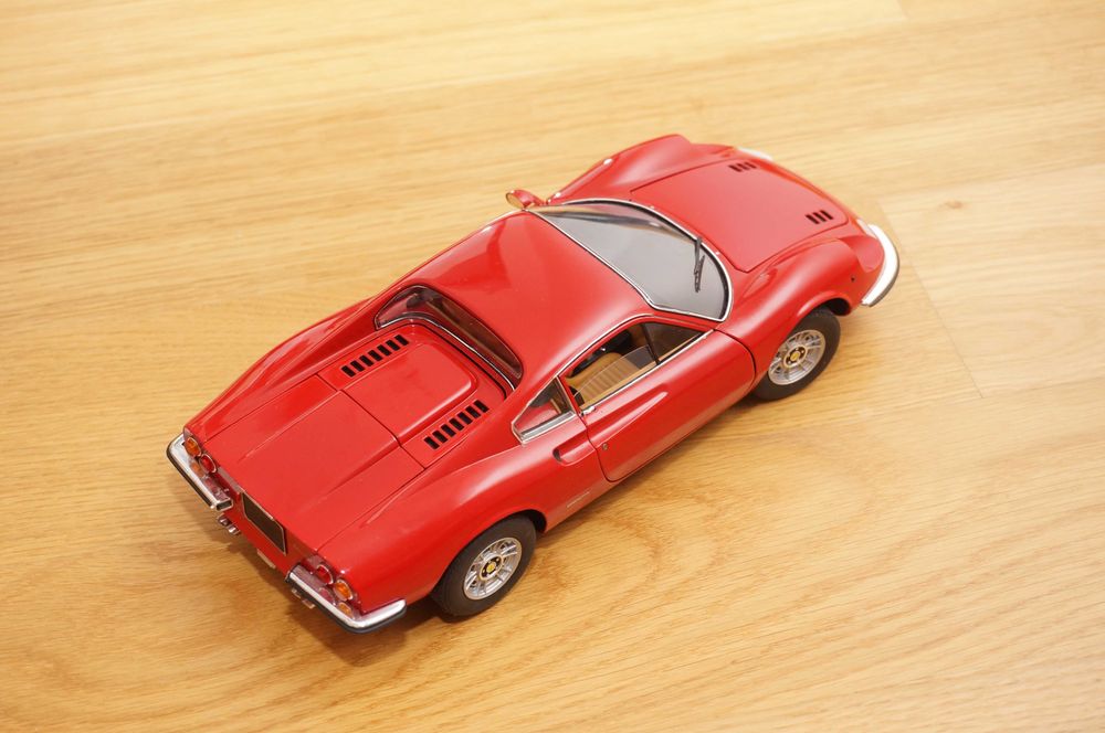 Ferrari Dino 246 GT Hot Wheels Elite 1:18 Bielsko-Biała • OLX.pl