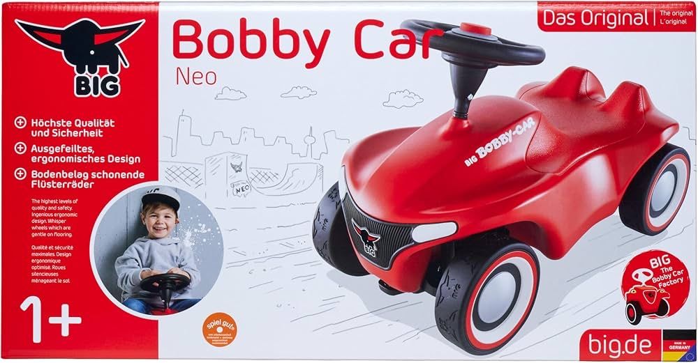 Машинка для катання малюка BIG Bobby Car Neo Червона (56240)