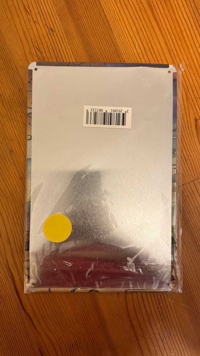 Poster Metalico Naruto A4