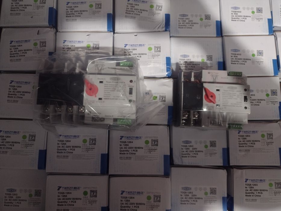 Авр автомат вводу резерву Tomzn TOQ5-125/2р3р4р