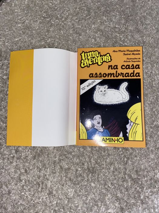 Livro Uma Aventura na Casa Assombrada