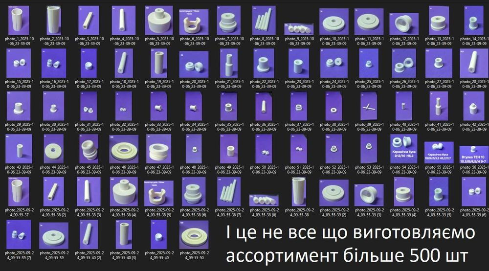 Технічна кераміка ТенПро. Ізолятори керамічні