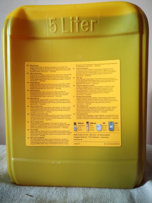 REMS Spezial 5L Olej-Emulsja