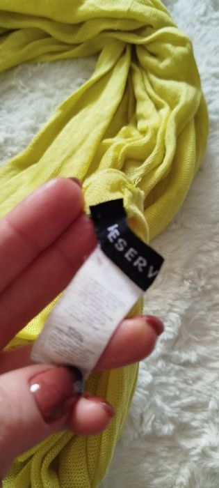 Szeroki luźny komin szalik Reserved