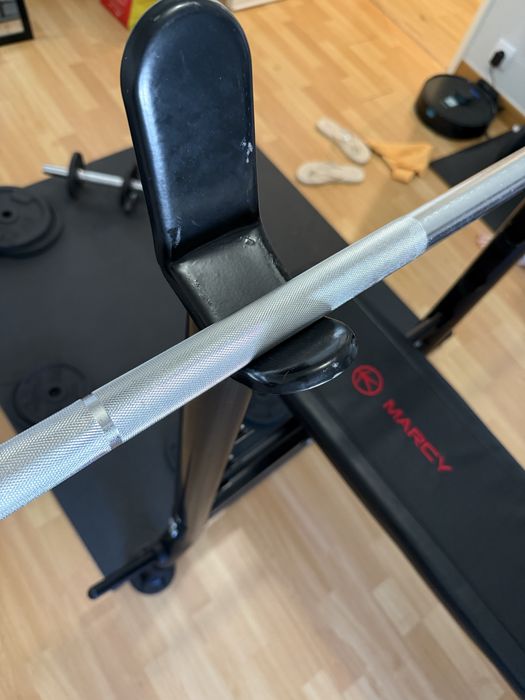 Ginásio em Casa Completo – 80 kg de Pesos, Barra e Halteres
