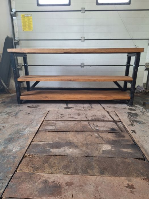 Stół warsztatowy dębowy stabilny