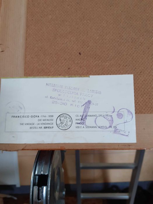 sprzedam obraz sółdzielnia pracy kielce 55x41
