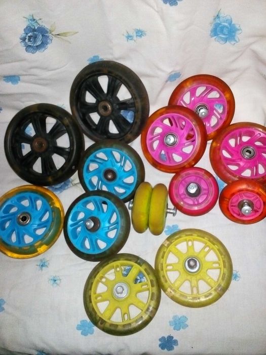 колёсики для самоката, 13 штук 1 лотом