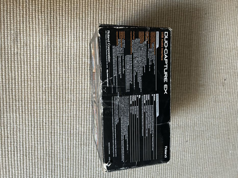 Interface ROLAND - Duo-capture ex