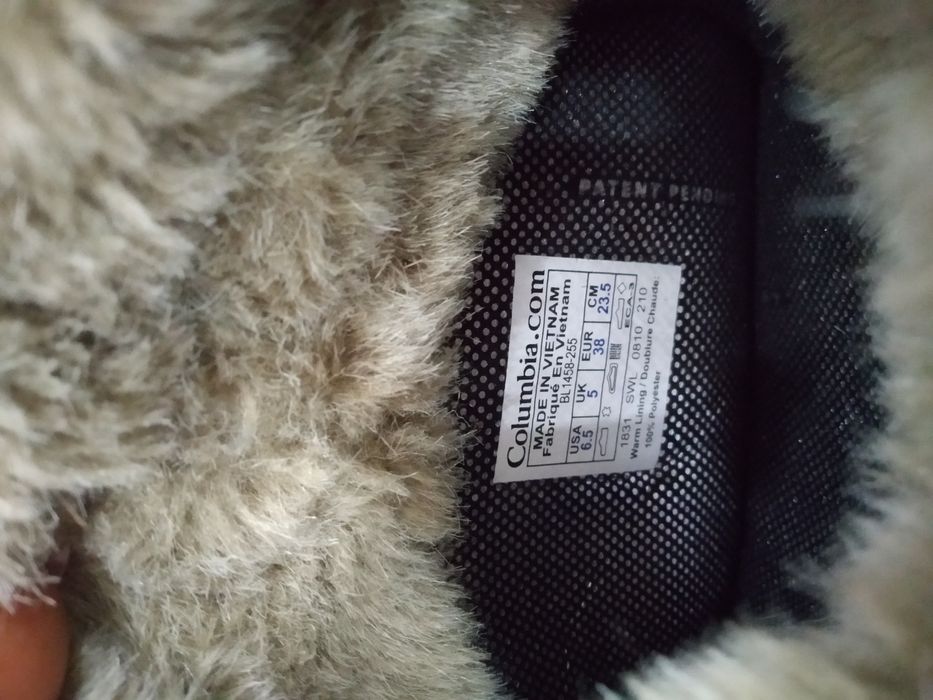 Сапоги Columbia Omni Heat.