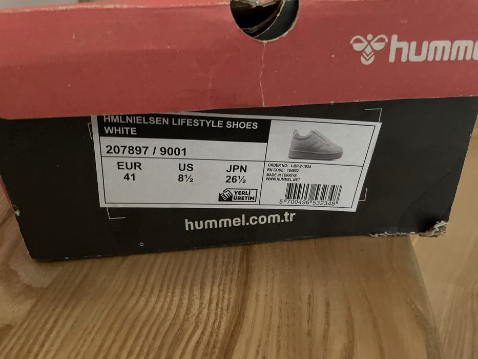 Biale nowe adidasy hummel 41