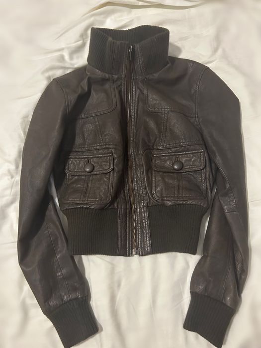 vintage leather jacket jane norman