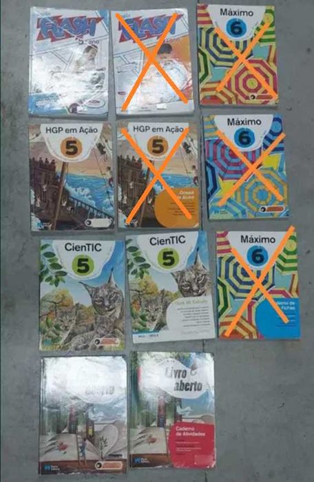 Manuais Escolares e Livros de Fichas 5° e 6° ano