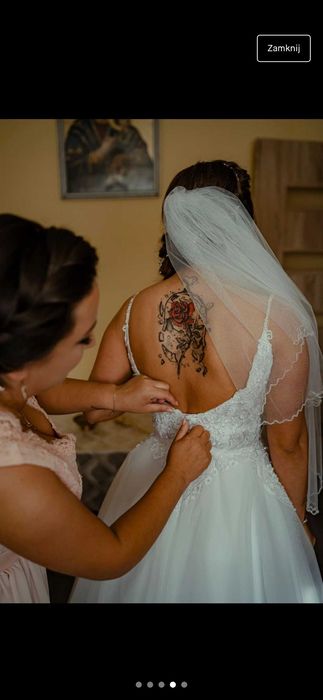 Suknia Ślubna M 36/38