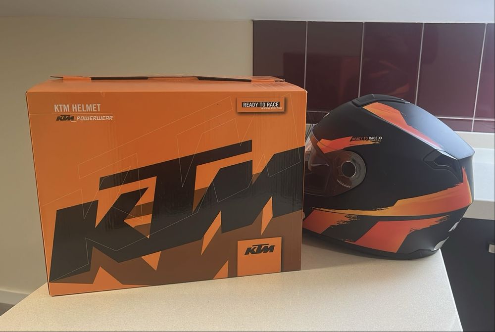 Capacete moto KTM