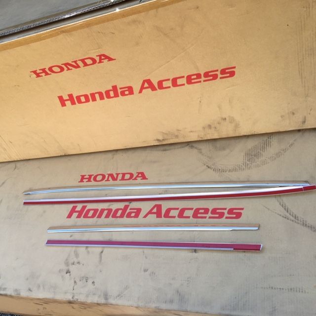 Honda Civic IX 2012- Listwy Ramek Drzwi CHROM Nowe